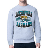 Jacksonville Jaguars Starter Team Grit Graphic Fleece Pullover Sweatshirt - Heather Gray - NFL