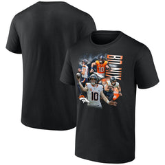 Bo Nix Denver Broncos Notorious Graphic T-Shirt - Black - NFL
