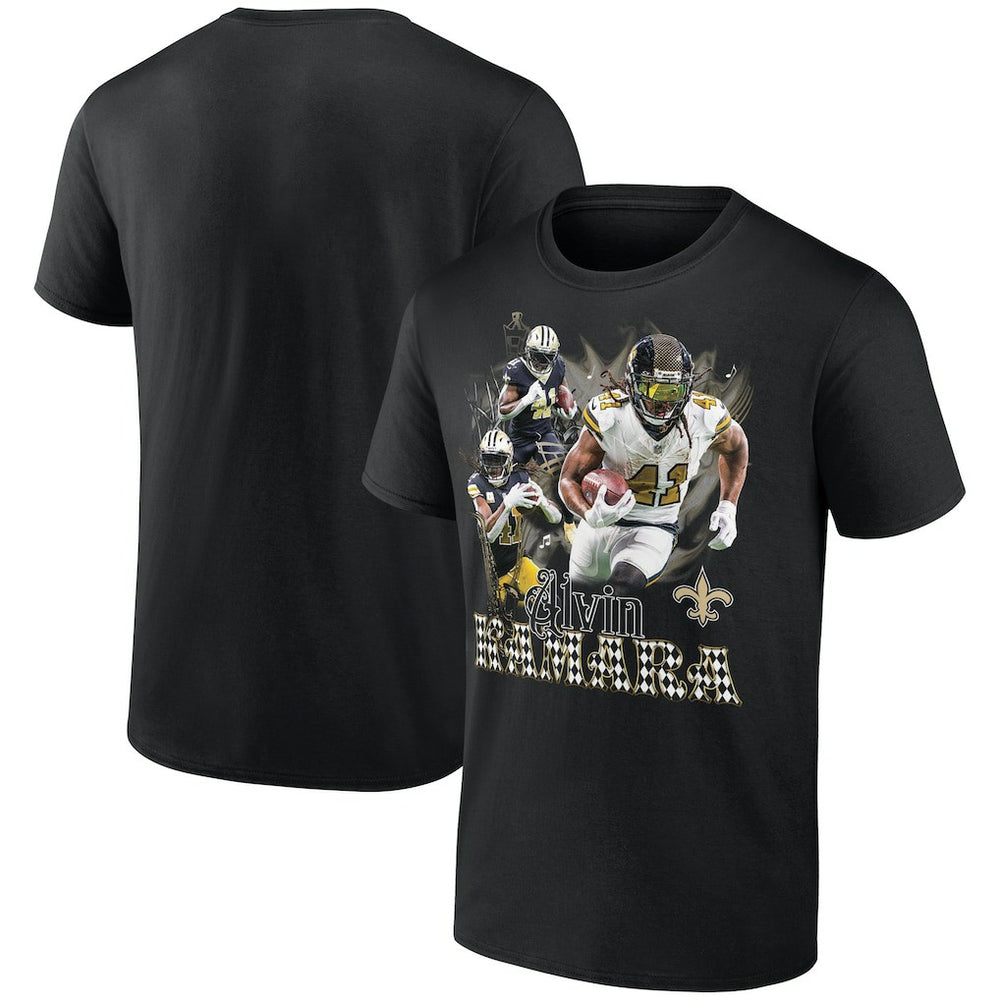 Alvin Kamara New Orleans Saints Notorious Graphic T-Shirt - Black - NFL