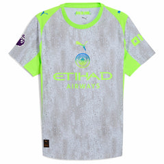 Puma - Manchester City 2025/26 Third Jersey - Green/Neon Green