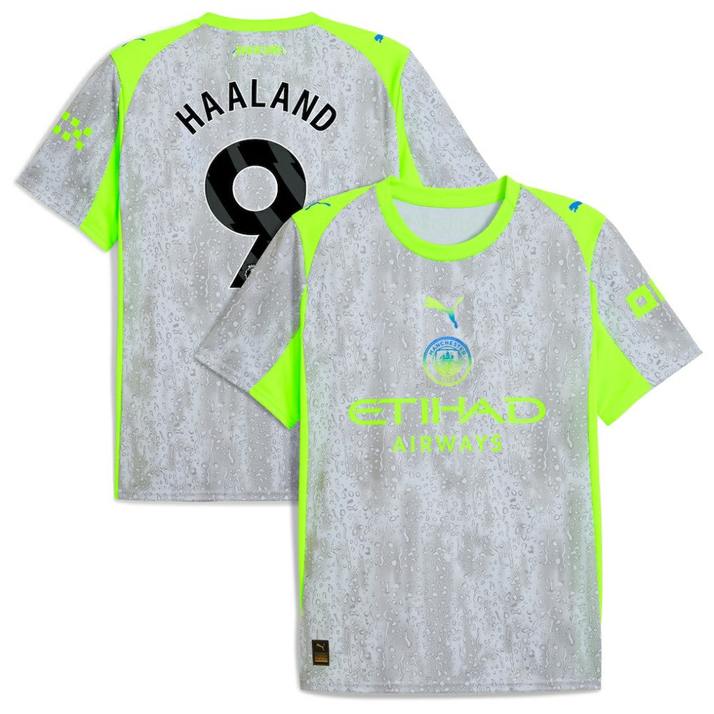 Puma - Manchester City 2025/26 Third Replica Jersey - Green/Neon Green