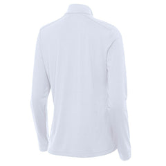 Cincinnati Bengals Antigua Women's Streak Intent Quarter-Zip Pullover - White - NFL