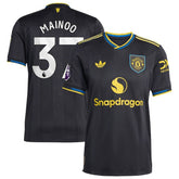Adidas - Kobbie Mainoo Manchester United 2025/26 Third Player Jersey - Black