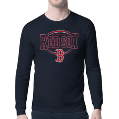 Boston Red Sox Starter Team Track Graphic Long Sleeve T-Shirt Discount