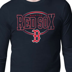 Boston Red Sox Starter Team Track Graphic Long Sleeve T-Shirt Discount
