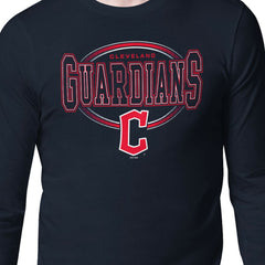 Cleveland Guardians Starter Team Track Graphic Long Sleeve T-Shirt for sale