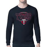 Minnesota Twins Starter Team Track Graphic Long Sleeve T-Shirt Near Me