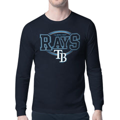 Tampa Bay Rays Starter Team Track Graphic Long Sleeve T-Shirt Sale