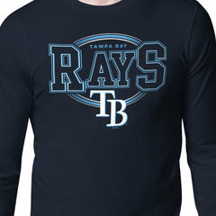 Tampa Bay Rays Starter Team Track Graphic Long Sleeve T-Shirt Sale