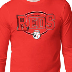 Cincinnati Reds Starter Team Track Graphic Long Sleeve T-Shirt Near Me