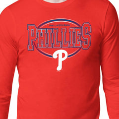 Philadelphia Phillies Starter Team Track Graphic Long Sleeve T-Shirt Outlet