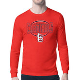 St. Louis Cardinals Starter Team Track Graphic Long Sleeve T-Shirt for sale