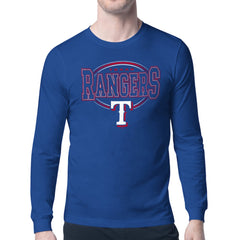 Texas Rangers Starter Team Track Graphic Long Sleeve T-Shirt for sale