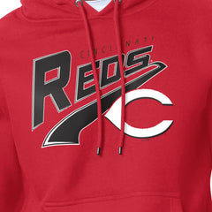 Cincinnati Reds Starter Modern Tailsweep Fleece Tri-Blend Pullover Hoodie Discount