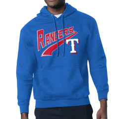 Texas Rangers Starter Modern Tailsweep Fleece Tri-Blend Pullover Hoodie Discount