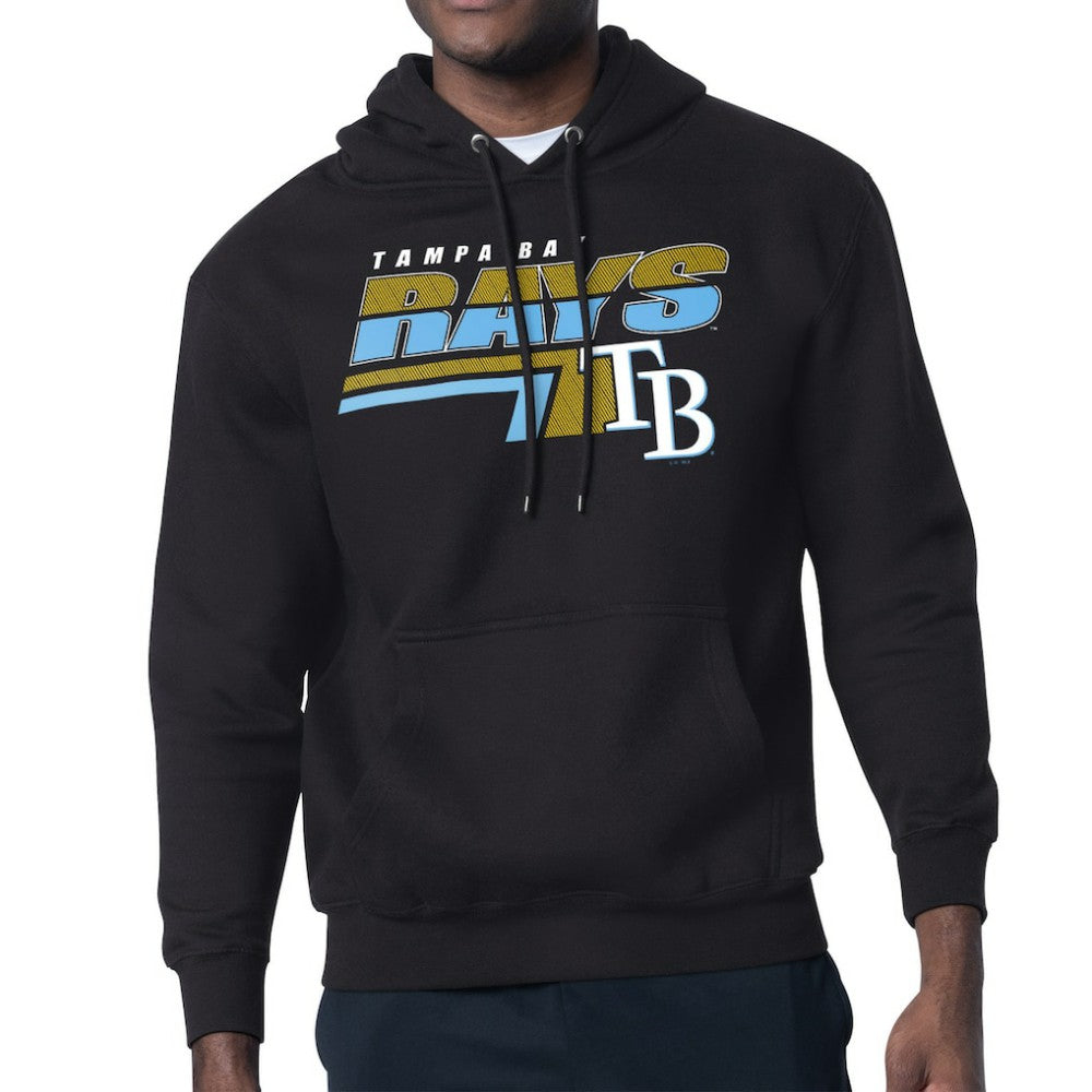 Tampa Bay Rays Starter Logo Push Graphic Hoodie Sale