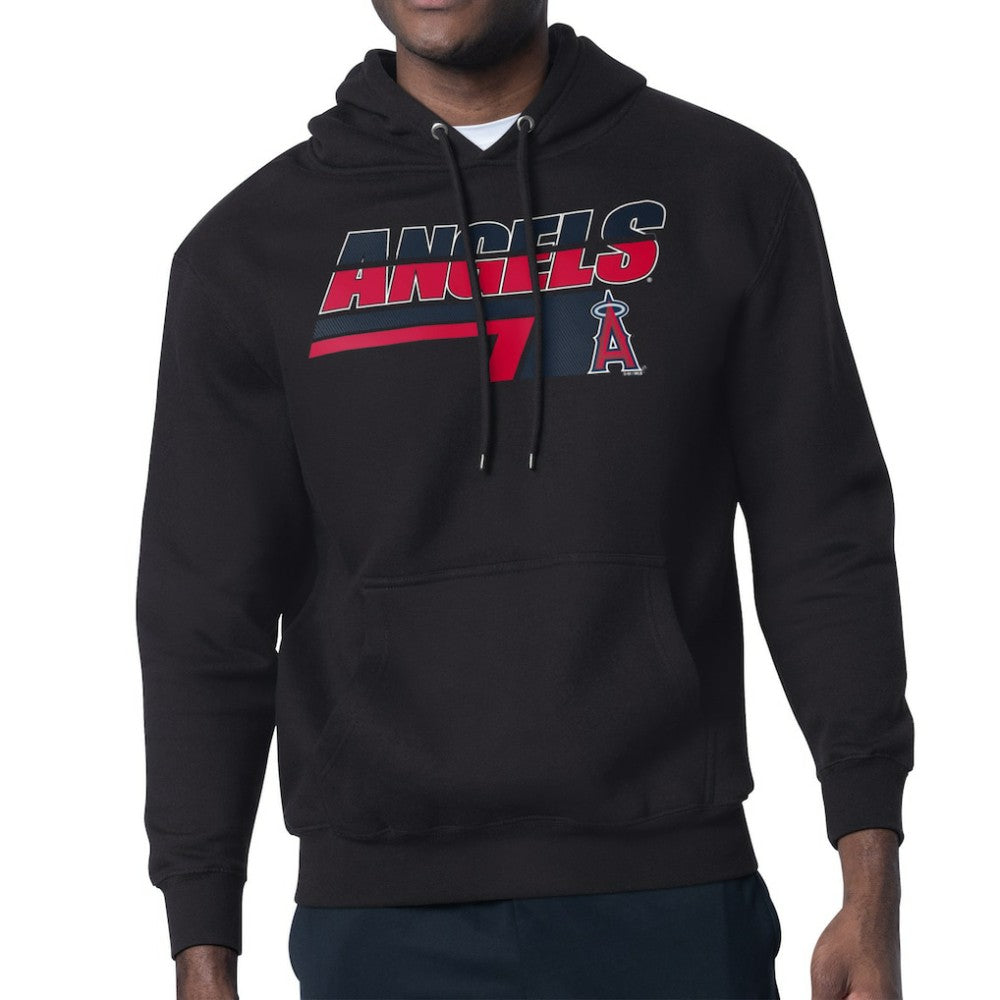 Los Angeles Angels Starter Logo Push Graphic Hoodie for sale