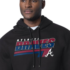 Atlanta Braves Starter Logo Push Graphic Hoodie Sale