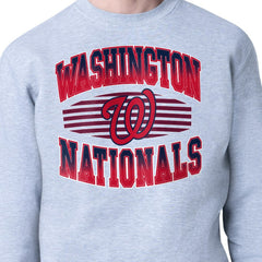 Washington Nationals Starter Team Grit Graphic Fleece Pullover Sweatshirt Near Me