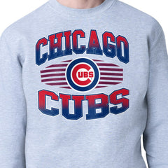 Chicago Cubs Starter Team Grit Graphic Fleece Pullover Sweatshirt for sale