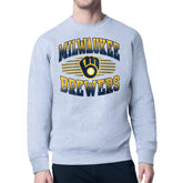 Milwaukee Brewers Starter Team Grit Graphic Fleece Pullover Sweatshirt for sale