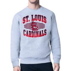 St. Louis Cardinals Starter Team Grit Graphic Fleece Pullover Sweatshirt Online