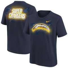 Los Angeles Chargers Youth Super Chargers Alt Pack T-Shirt - Navy - Nike