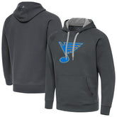 St. Louis Blues Antigua Victory Pullover Hoodie - Charcoal | NHL online