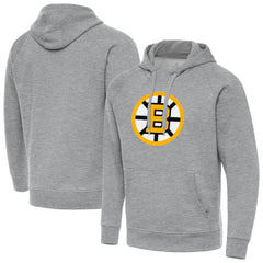Boston Bruins Antigua Victory Pullover Hoodie - Heather Gray | NHL sale