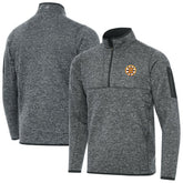 Boston Bruins Antigua Fortune Quarter-Zip Pullover Jacket - Heather Black | NHL online