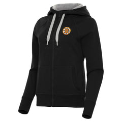 Boston Bruins Antigua Women's Victory Full-Zip Hoodie - Black | NHL discount