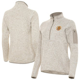 Boston Bruins Antigua Women's Fortune Half-Zip Pullover - Oatmeal | NHL online