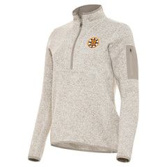 Boston Bruins Antigua Women's Fortune Half-Zip Pullover - Oatmeal | NHL online
