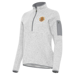 Boston Bruins Antigua Women's Fortune Half-Zip Pullover - Heather Gray | NHL near me