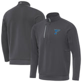 St. Louis Blues Antigua Generation Quarter-Zip Pullover Top - Pewter | NHL discount
