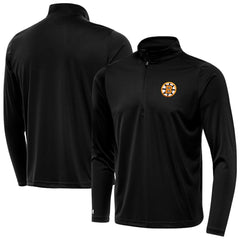 Boston Bruins Antigua Tribute Lightweight Quarter-Zip Pullover - Black | NHL on sale