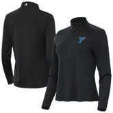 St. Louis Blues Antigua Women's Tribute Half-Zip Pullover - Gray | NHL near me