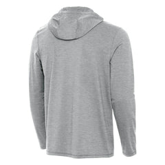 Boston Bruins Antigua Tidy Quarter-Zip Hoodie - Heather Gray | NHL Clearance