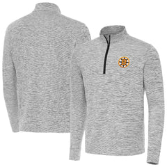 Boston Bruins Antigua Cause Quarter-Zip Jacket - Black | NHL online