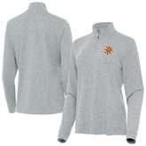 Boston Bruins Antigua Mentor Long Sleeve Quarter-Zip Mock Polo - Heather Gray | NHL near me