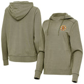 Boston Bruins Antigua Women's Justice Pullover Hoodie - Olive | NHL Lifestyle