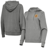 Boston Bruins Antigua Women's Justice Pullover Hoodie - Heather Black | NHL discount