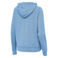 St. Louis Blues Antigua Women's Justice Pullover Hoodie - Heather Blue | NHL on sale