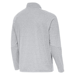 St. Louis Blues Antigua Certain Tri-Blend Quarter-Zip Top - Heather Gray | NHL Lifestyle