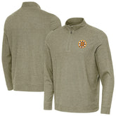 Boston Bruins Antigua Subtle Quarter-Zip Sweatshirt - Olive | NHL discount