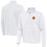 Boston Bruins Antigua Twist Quarter-Zip Pullover Jacket - White | NHL sale