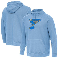 St. Louis Blues Antigua Cloud Pullover Hoodie - Heather Blue | NHL on sale