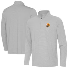 Boston Bruins Antigua Twine Quarter-Zip Pullover - Gray | NHL online