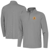 Boston Bruins Antigua Twine Quarter-Zip Pullover - Black | NHL on sale