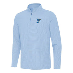 St. Louis Blues Antigua Twine Quarter-Zip Pullover - Blue | NHL sale